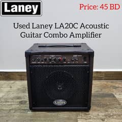 Used Laney LA20C Acoustic Guitar Combo Amplifier