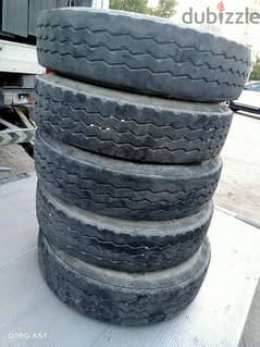 MRF tyre and tube for sale sixwheel good condition