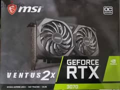 RTX 3070 slightly used only in gaming