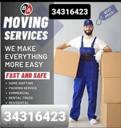 House siftng Bahrain movers and Packers and