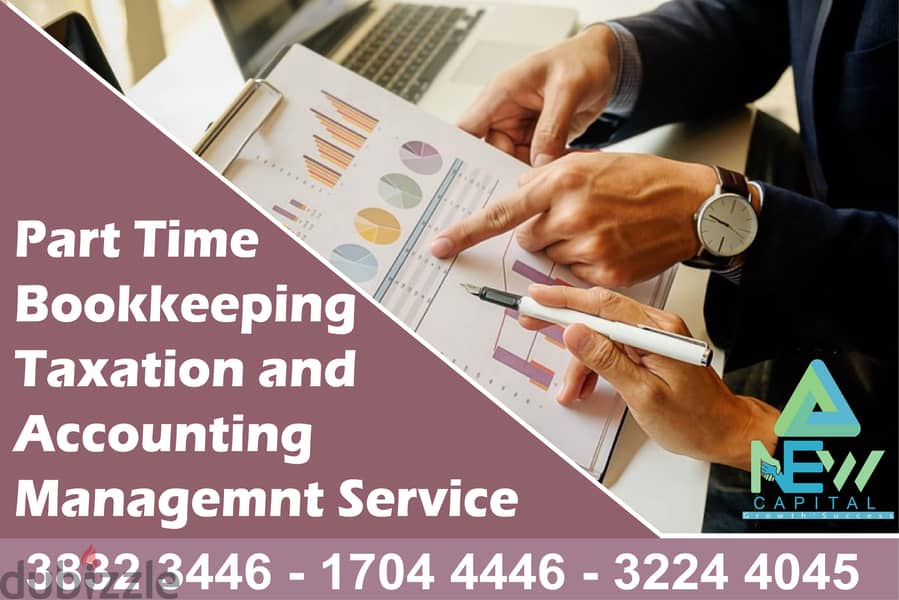 Part-Time Bookkeeping, Taxation & Accounting Management Service 0