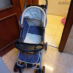 Stroller and baby walker