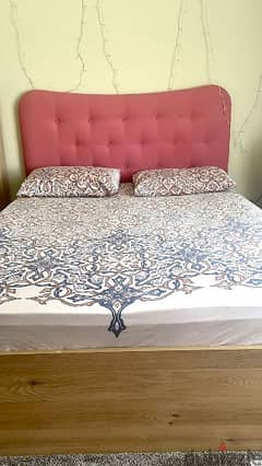 120x150 bed with mattress