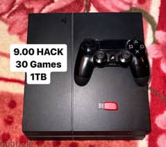 PS4 9.00 30 GAMES 1TB EXCELLENT CONDITION