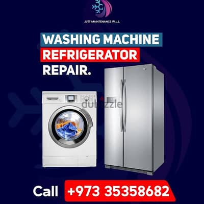 washing machine and refrigerator