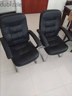 Two office chairs كراسي مكتبية