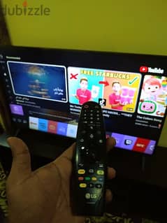 LG 55 inch 4k smart tv with magic remote
