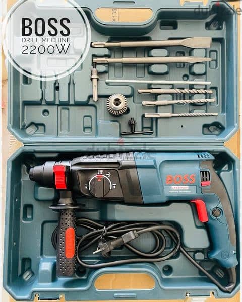 boss hammer drill 2200 watt offer 0