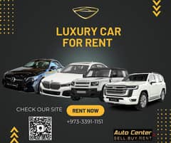 LUXURY CARS FOR RENT