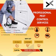 Professional Pest Control/Disinfection 24/7 Services With Guarantee