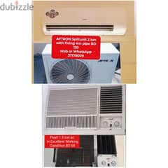 Aftron 2 ton split ac and other acs for sale with fixing