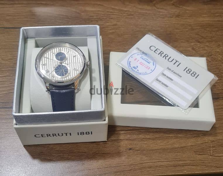 ORIGINAL CERRUTI 1881 BRAND NEW WATCH 7