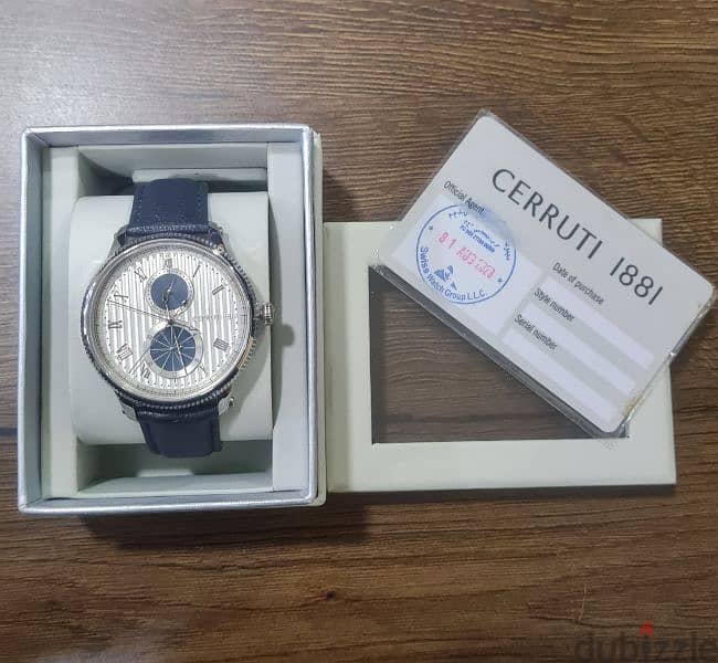 ORIGINAL CERRUTI 1881 BRAND NEW WATCH 8