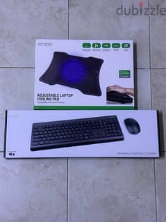 Brand New Wireless Keyboard+Mouse & Laptop Cooling Pad