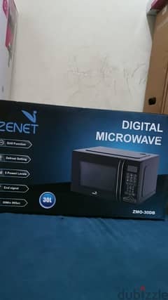 brand new zenet digital microwave