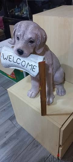 Dog welcome Statue 36460046