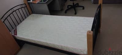 Mattress with bed