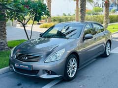 Infiniti G25 2013 model. Excellent conditions