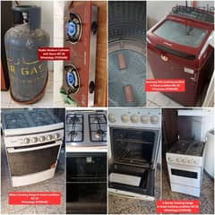 gas stove cylinder cooking range and other items for sale