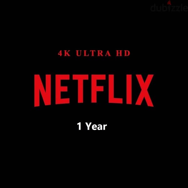 Netflix 1 Year only 6 Bd 0