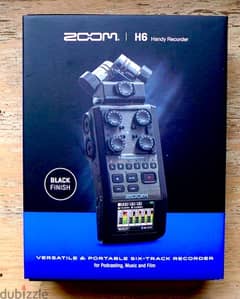 Zoom H6 Recorder (NEW)