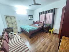 1 bed room fully furnished with attached bathroom including EWA