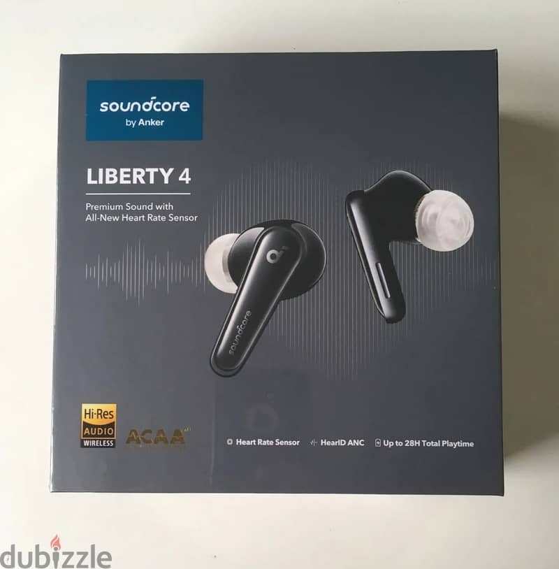 Anker Soundcore Liberty 4 TWS, ANC, 3D Gyro Headtracking, Heart Rate 1