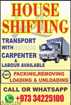 Loading unloading Bahrain Mover Packer  34225100 House Moving packing