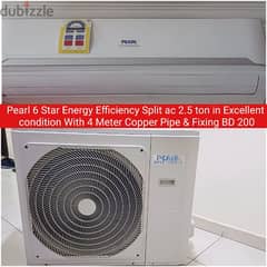 Pearl 2.5 ton split ac and other acss 4 sale with fixing