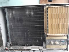 General ac 2ton window good working good condition with fixing with wa