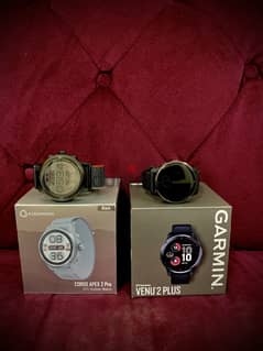 Garmin and Coros watches for sale