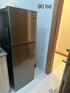 One year used refrigerator