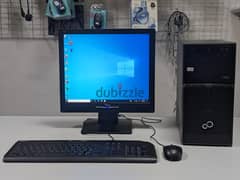 FUJITSU Core i5 Computer Set with 17 HD Monitor 4GB RAM + 500GB HDD