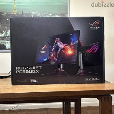 ASUS ROG Swift 32” 4K HDR - 144Hz Mini-LED with G-SYNC - PG32UQX