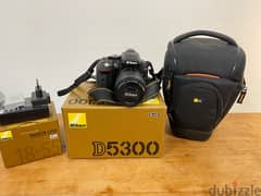 Nikon D5300 DSLR Camera .