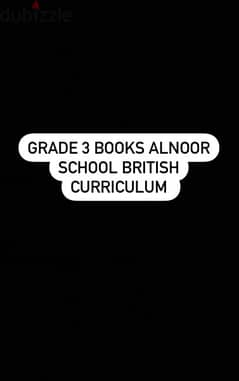 Grade 3 books Alnoor school British Curriculum