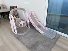 Baby Slide with Swing set