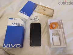 Vivo Y12 S 3GB RAM 32GB storage dual sim with box accessories cover