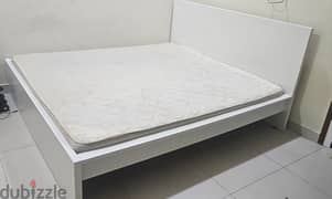 IKEA bed king size and mattress for sale