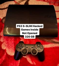 PS3 SUPER SLIM 320GB GAMES INSIDE