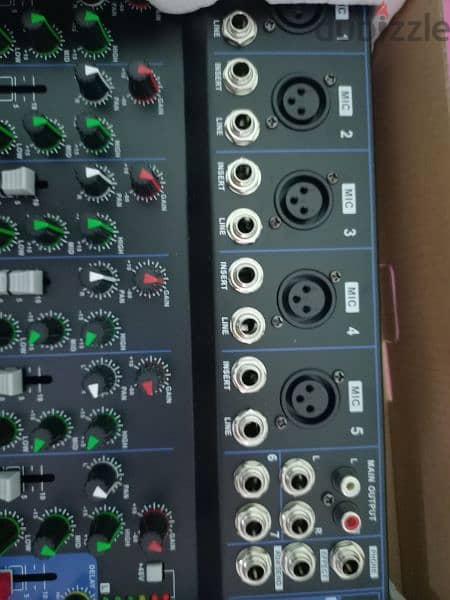 Audio mixer 5 channel 1