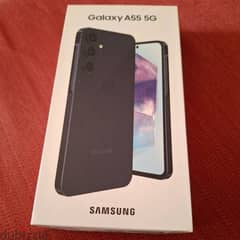 BRAND NEW Samsung A55 8 GB 256 GB Blue 2024 Made In Vietnam.