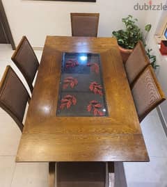 Dining Table with 6 seater
