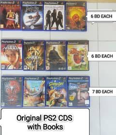 Original PS2 Games with Book Excellent Condition