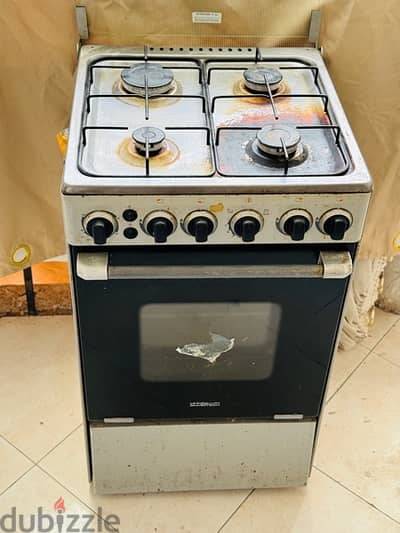 4 burner coocking  range