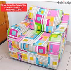 1 seater sofa and other items for sale with Delivery