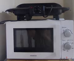 microwave for sale with free griller & Washing machine