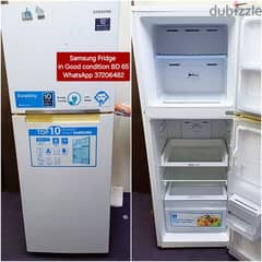 Good condition samsungg fridge and other items for sale