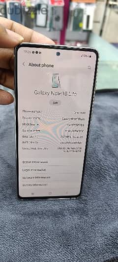 Samsung note 10 lite for sell