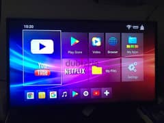 JVC 40” inch led tv with android smart stick